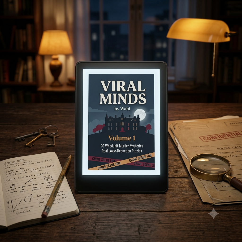VIRAL MINDS (Volume 1) - 20 Whodunit Murder Mysteries